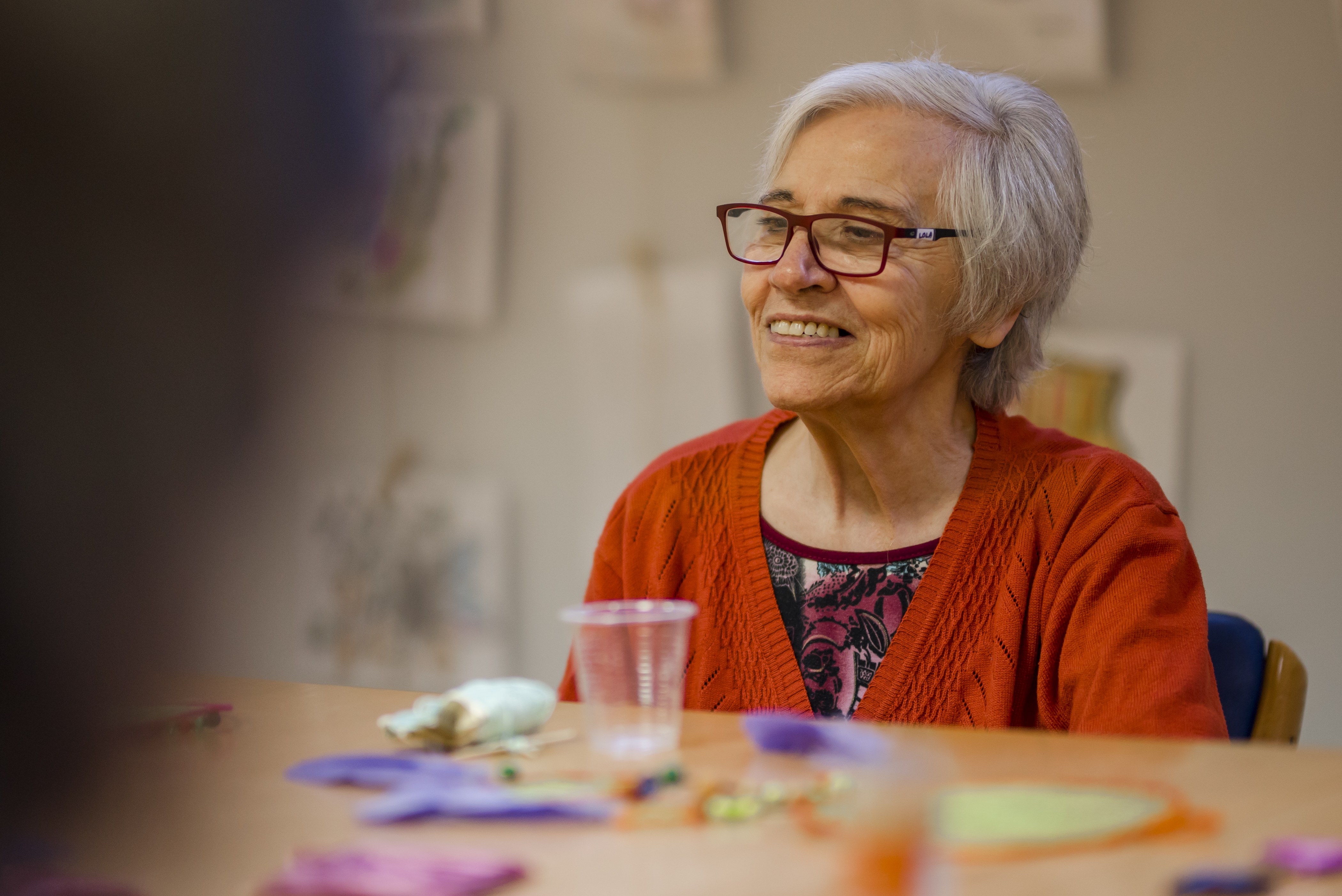 abuela sonriendo